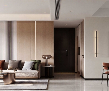 Modern A Living Room-ID:526668076