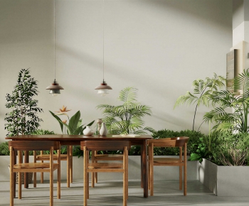 Modern Dining Table And Chairs-ID:581669827