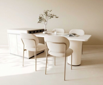 Modern Dining Table And Chairs-ID:480962041