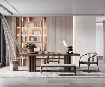 New Chinese Style Tea House-ID:947680958