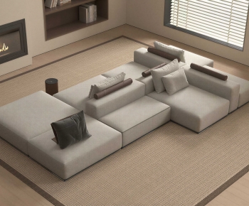 Modern Multi Person Sofa-ID:290258881
