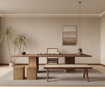 Wabi-sabi Style Tea House-ID:861659081