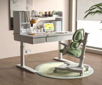 Modern Computer Desk And Chair-ID:170085918