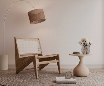 Wabi-sabi Style Lounge Chair-ID:356158975