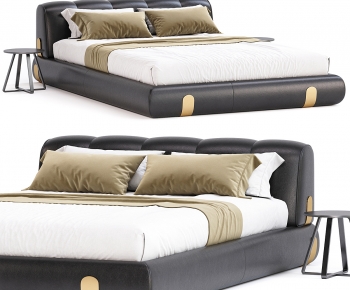 Modern Double Bed-ID:761384966