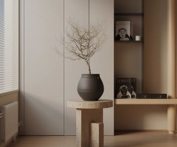 Wabi-sabi Style Side Table/corner Table-ID:519984964