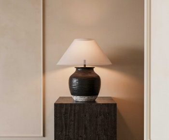 Wabi-sabi Style Table Lamp-ID:673924924