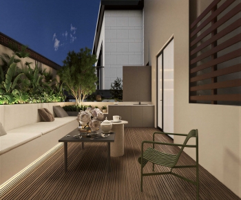 Modern Leisure Balcony-ID:456108097