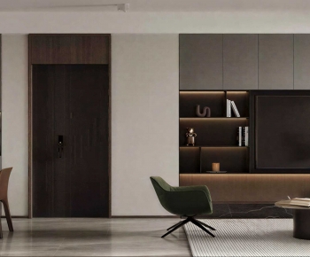 Modern A Living Room-ID:890788088