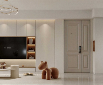 Modern A Living Room-ID:983931064