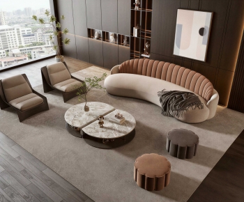 Modern Sofa Combination-ID:583916904