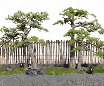 New Chinese Style Plant Landscaping-ID:451111087