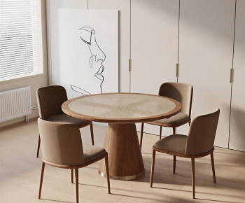 Modern Dining Table And Chairs-ID:562338119