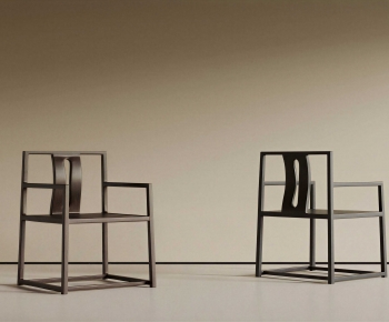 New Chinese Style Lounge Chair-ID:665500286