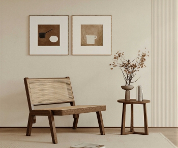 Wabi-sabi Style Lounge Chair-ID:897121914