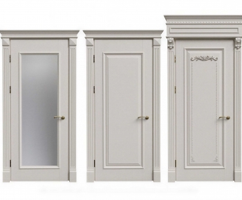 European Style Single Door-ID:595783007