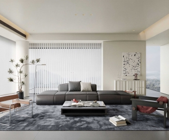 Modern A Living Room-ID:307500479