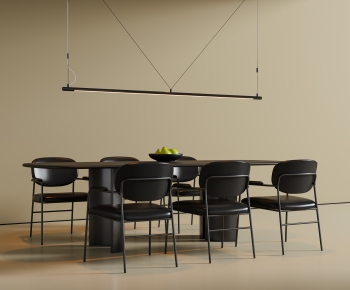 Modern Dining Table And Chairs-ID:904309991