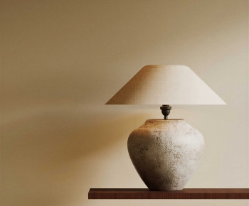 Wabi-sabi Style Table Lamp-ID:401290894