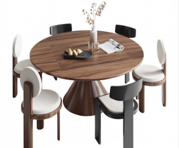 Modern Dining Table And Chairs-ID:336496111