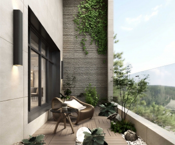 Modern Leisure Balcony-ID:665258888