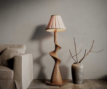 Wabi-sabi Style Floor Lamp-ID:883364925