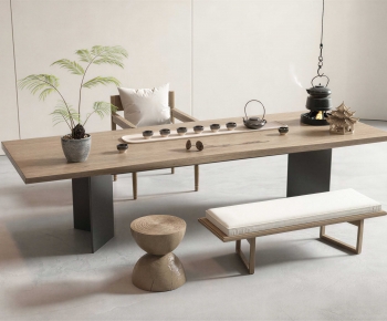 New Chinese Style Tea Tables And Chairs-ID:742486001