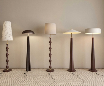 Wabi-sabi Style Floor Lamp-ID:128889112