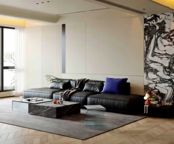 Modern A Living Room-ID:555418018