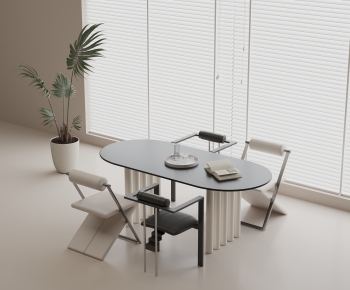 Modern Dining Table And Chairs-ID:920525078