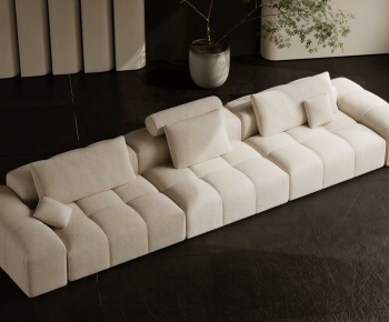 Modern Three-seat Sofa-ID:657401158