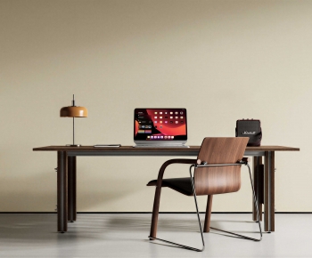 Modern Computer Desk And Chair-ID:814049015