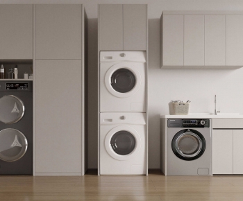Modern Laundry Cabinet-ID:255872015