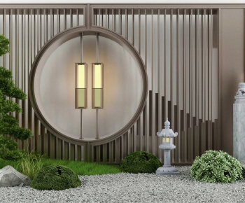 New Chinese Style Landscape Wall-ID:138334042