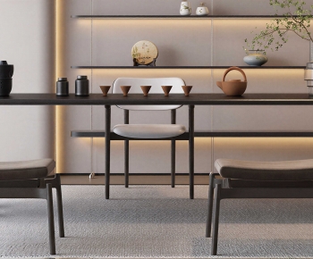 New Chinese Style Tea Tables And Chairs-ID:905186898