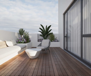 Modern Leisure Balcony-ID:869960075