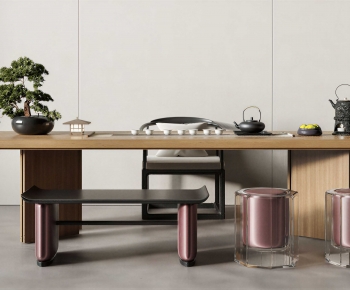 New Chinese Style Tea Tables And Chairs-ID:950090962