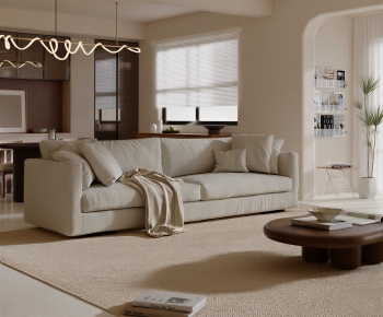 Modern A Living Room-ID:374245886
