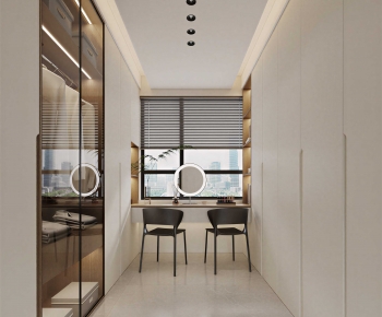 Modern Clothes Storage Area-ID:821875109