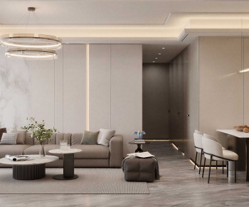 Modern A Living Room-ID:778103118