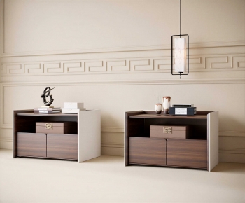 New Chinese Style Bedside Cupboard-ID:833134893