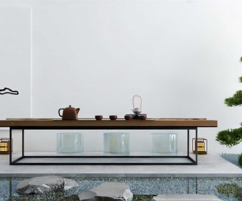 New Chinese Style Tea Tables And Chairs-ID:275055892