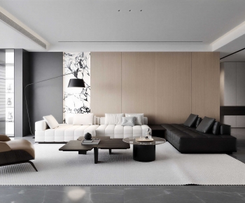 Modern A Living Room-ID:602739107