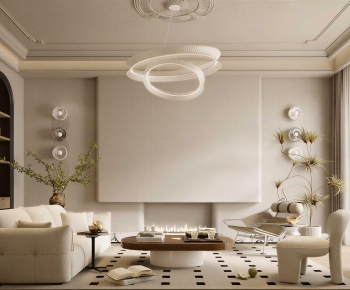 Modern A Living Room-ID:444987064