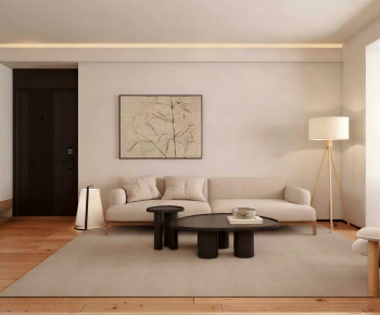 Japanese Style A Living Room-ID:748572117