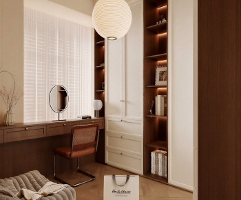 Modern Clothes Storage Area-ID:157608039