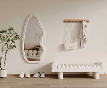 Modern Stool For Changing Shoes-ID:291635049