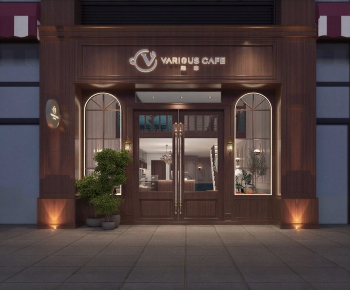 Modern Facade Element-ID:978171117