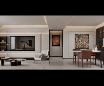 Modern A Living Room-ID:156899938