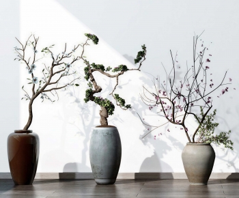 New Chinese Style Potted Green Plant-ID:932862041